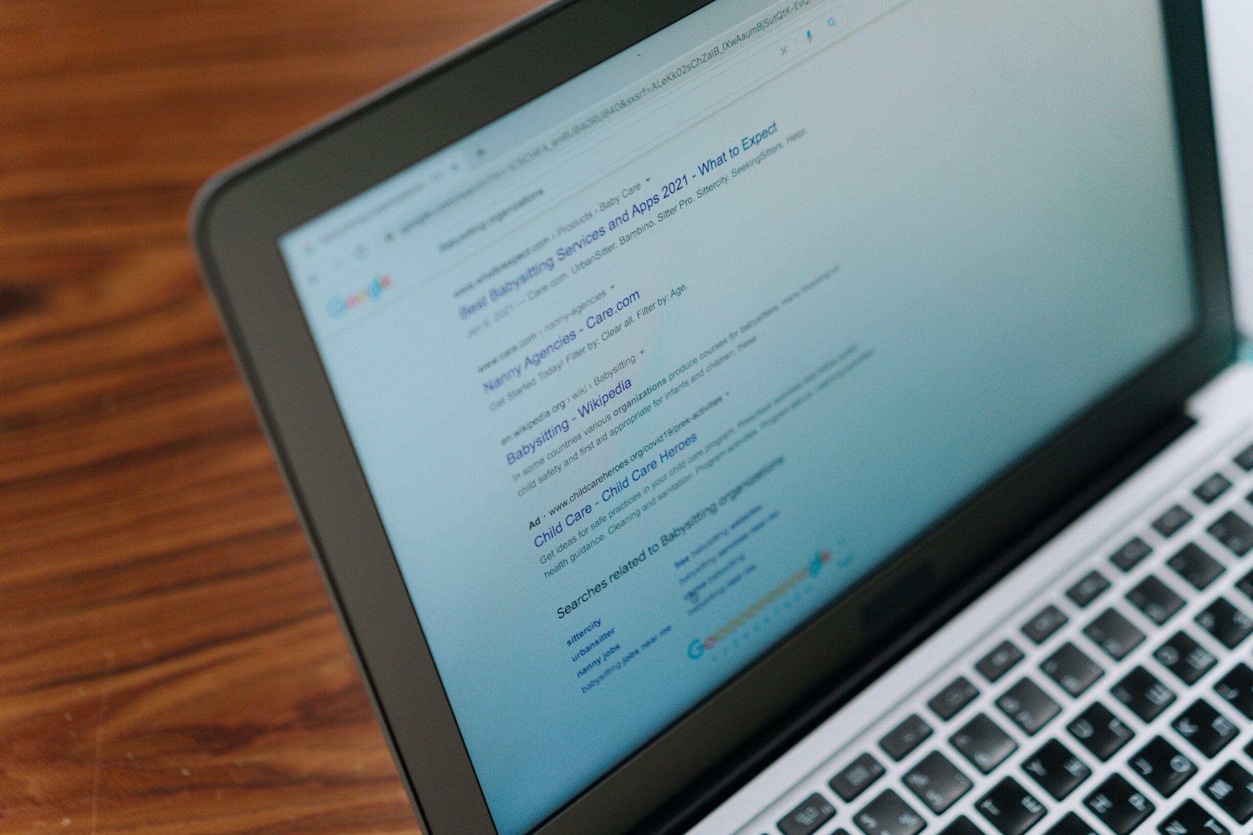 A laptop browser used to download and open files more efficiently