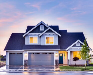 A house exterior representing homes that may need radon testing
