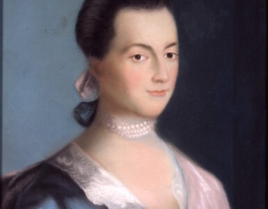 Portrait of Abigail Adams, who wrote the Remember the Ladies letter in 1776