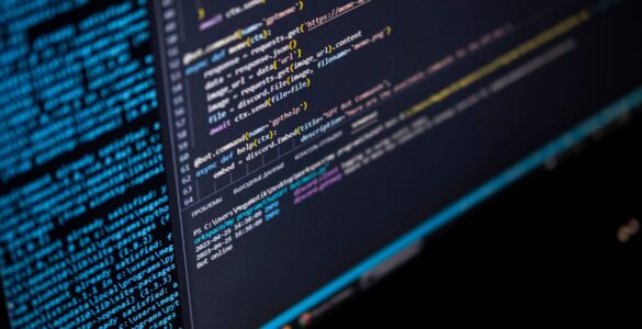 A code screen representing a condition that helps a program choose which path to follow.