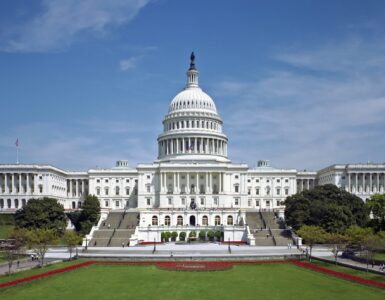 The U.S. Capitol building, where the House and Senate meet after congressional elections.