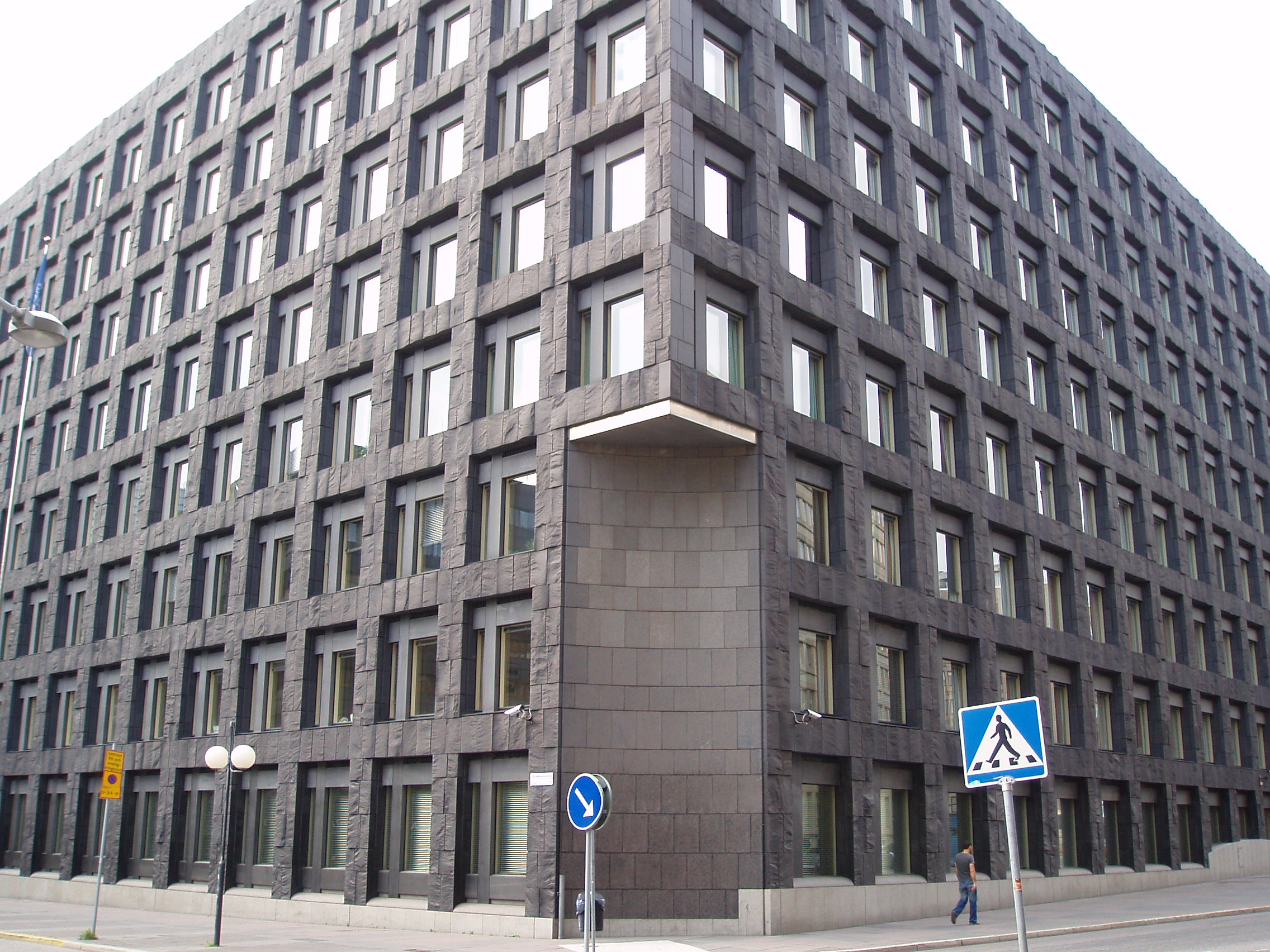 Sveriges Riksbank headquarters in Stockholm