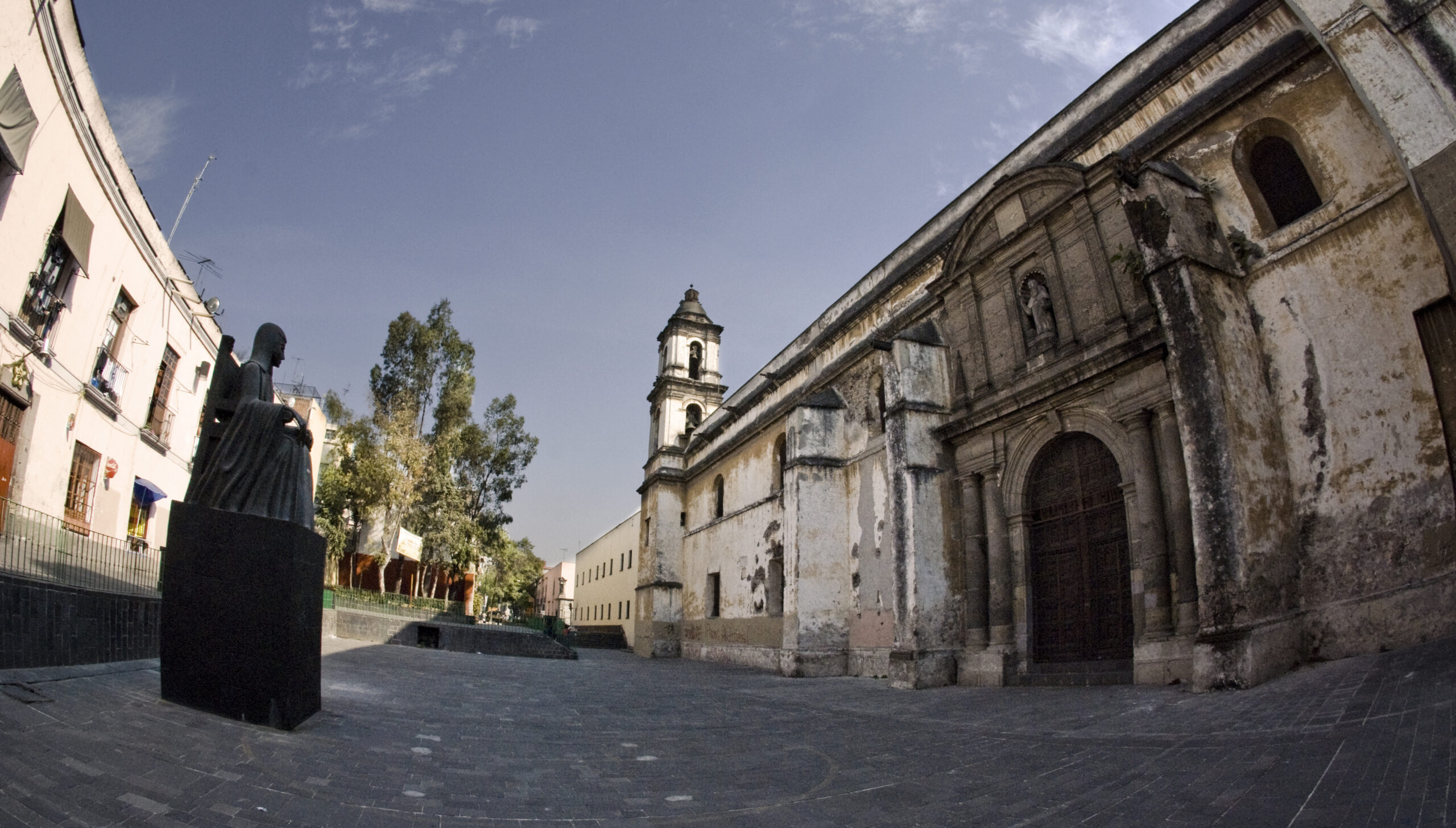 Courtyard of the former Convent of San Jerónimo in Mexico City