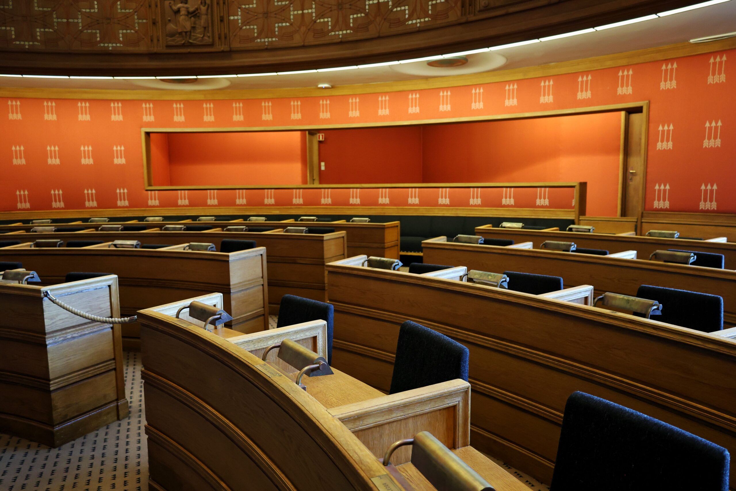 Parliamentary chamber in Oslo, Norway
